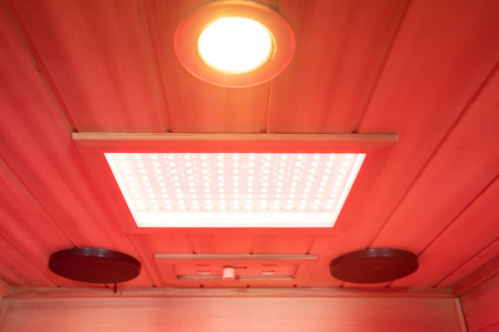 Wizzisauna S01 1 person infrared sauna, canadian red cedar, SR01, view 8