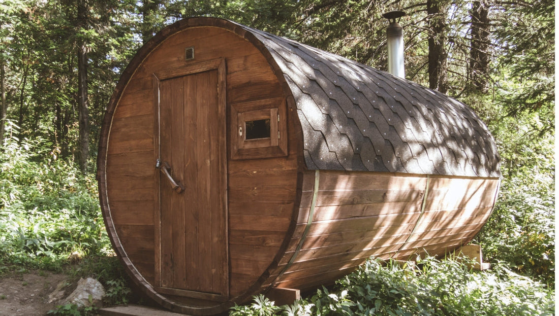 Himalayan Salt Wall Benefits in Barrel Sauna