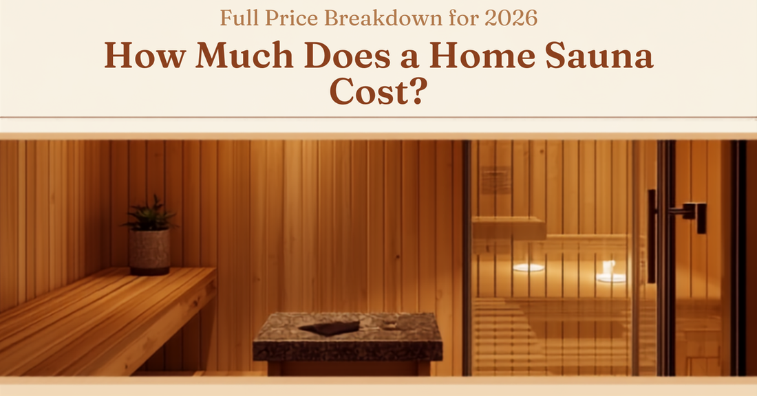 How Much Does a Home Sauna Cost? Full Price Breakdown for 2026