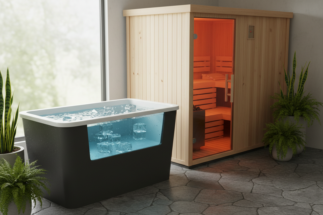 Cold Plunge + Sauna Combo: The Ultimate Contrast Therapy Setup for Your Home