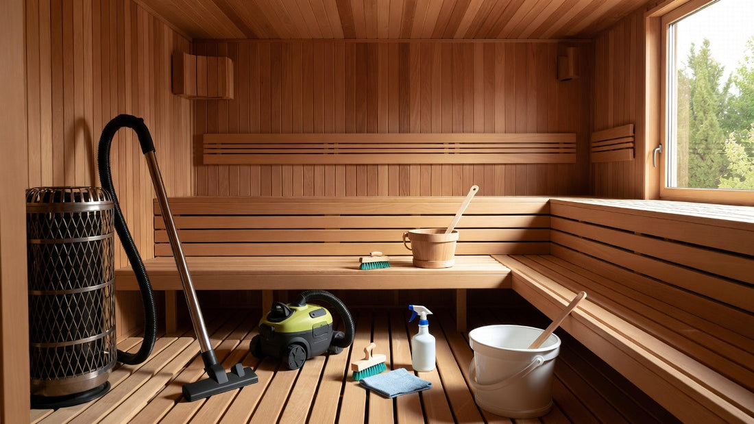 sauna deep cleaning