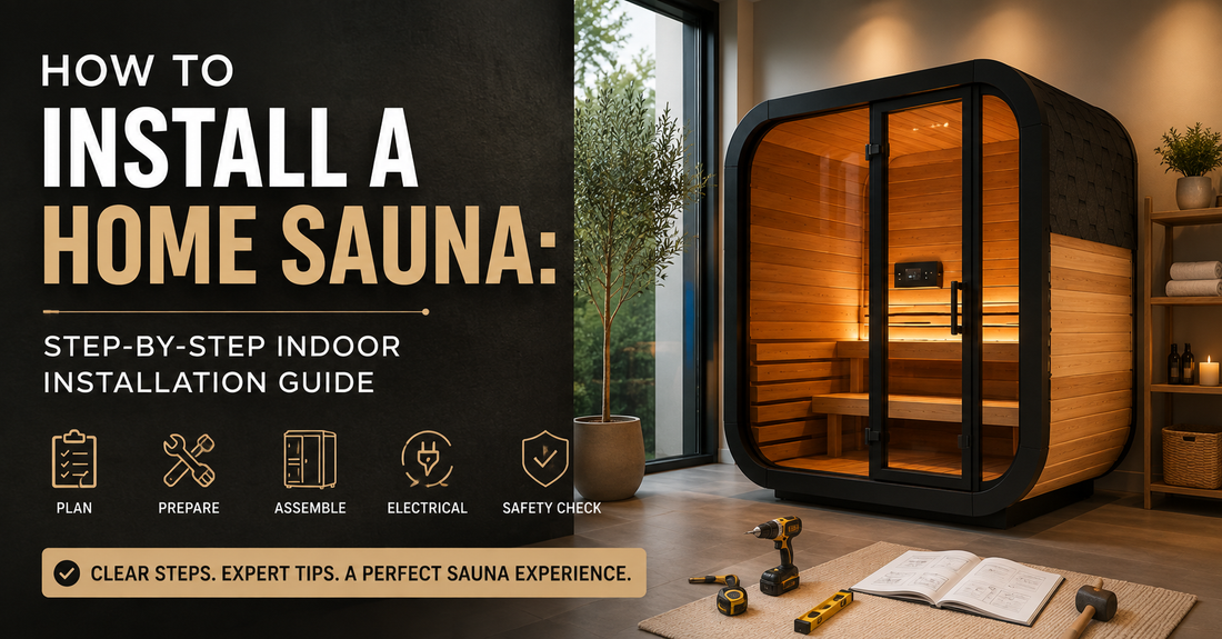 How to Install a Home Sauna: Step-by-Step Indoor Installation Guide