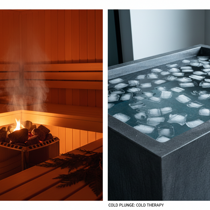 Sauna vs. Cold Plunge: What’s Better for Recovery, Wellness & Performance?