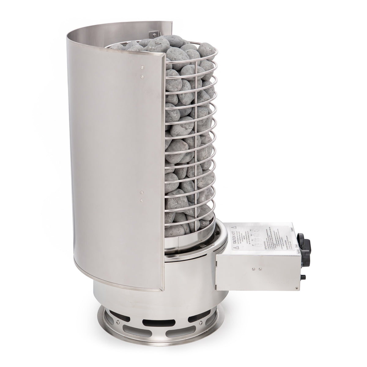 Titan SL1 heat shield mounted on the heater, side view