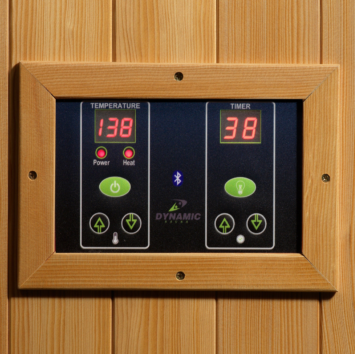 Dynamic Gracia | 1-2 Person Full Spectrum Infrared Indoor Sauna | DYN-6119-03 FS | Canadian Hemlock
