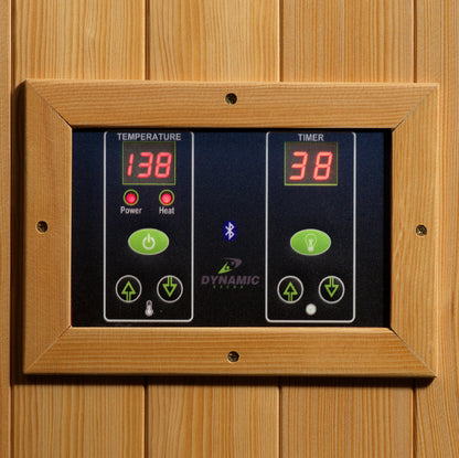 Dynamic Gracia | 1-2 Person Full Spectrum Infrared Indoor Sauna | DYN-6119-03 FS | Canadian Hemlock