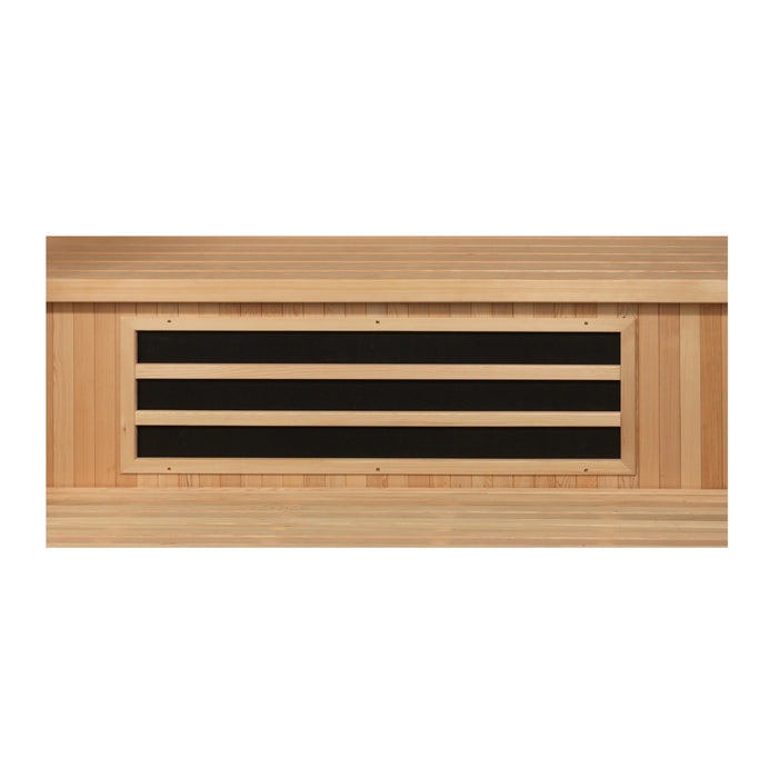 DYNAMIC "Lugano" Full Spectrum Infrared Indoor Sauna |  DYN-6336-03 FS | 3 Person | Natural Canadian Hemlock Wood | Home Spa