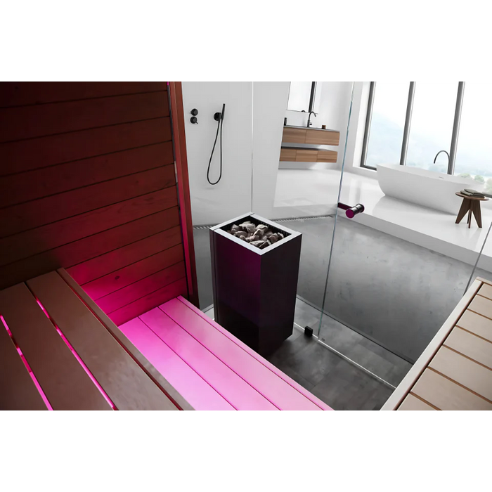 Harvia Block Rustic Adler, 2–6 Person - Indoor Traditional Sauna