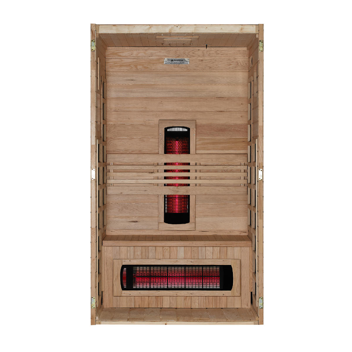 Dynamic Santorini | 1-2 Person Full Spectrum Infrared Indoor Sauna | DYN-6009-03 FS | Canadian Hemlock