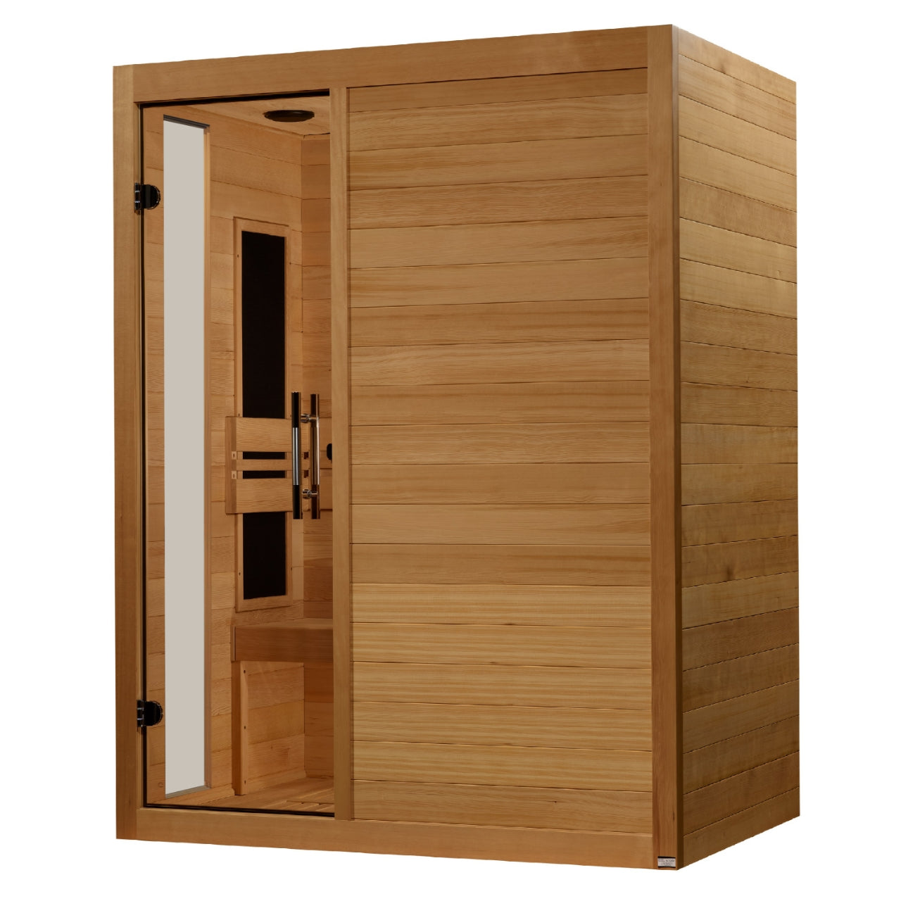 ***New 2026 Model*** Dynamic "Toscana" Low EMF FAR Indoor Infrared Sauna | DYN-6315-05 | 3 Person | Natural Hemlock Wood | Home Spa