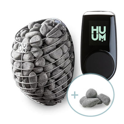 HUUM DROP 4.5STU Sauna Heater Package – 4.5kW with UKU Control & Stones (Up to 247 CF)