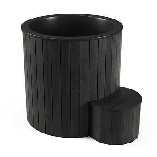 SaunaLife Model S1B 1-person immersion tub - black finish