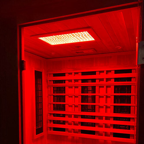 PRE-ORDER AUGUST 2026:  Finnmark FD-4 Trinity Hybrid Infra-Steam Indoor Sauna – 2 Person Home Sauna with Infrared, Steam & Red Light Therapy