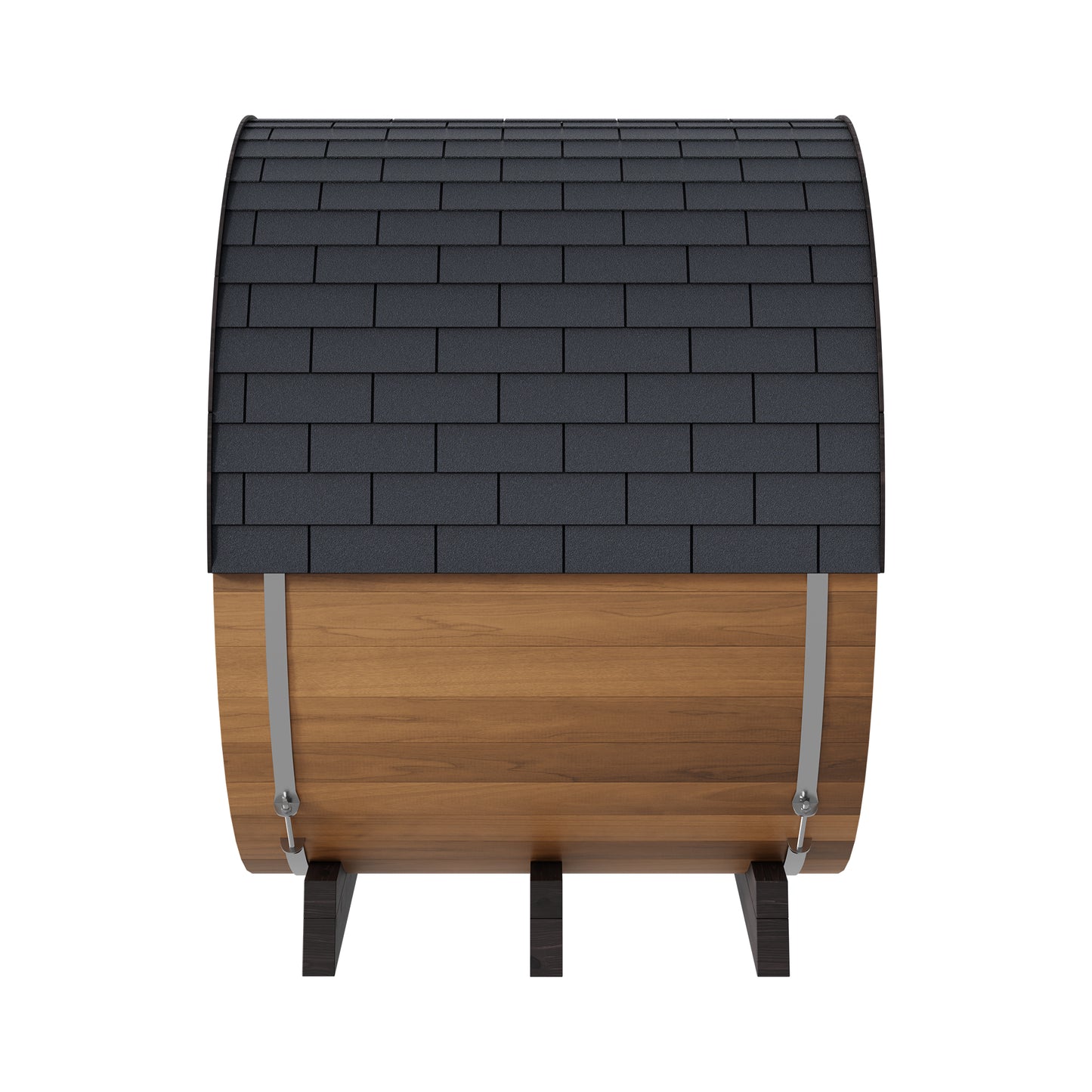 PRE-ORDER SEPTEMBER 2026:  Finnmark FD-6 Outdoor Hybrid Barrel Sauna – Infrared & Traditional 6x6 Canadian Cedar