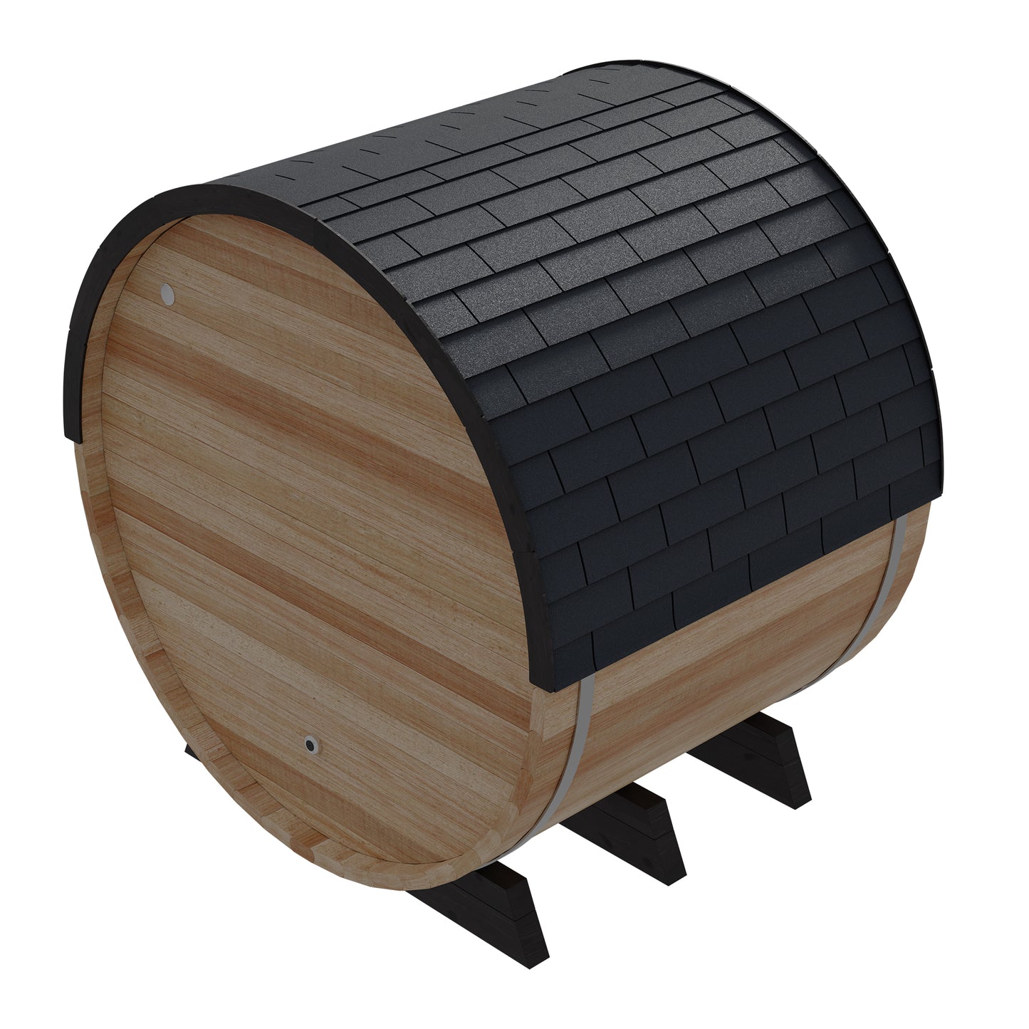 PRE-ORDER SEPTEMBER 2026:  Finnmark FD-7 Outdoor Hybrid Barrel Sauna – Infrared & Traditional 6x6 Thermo-Aspen
