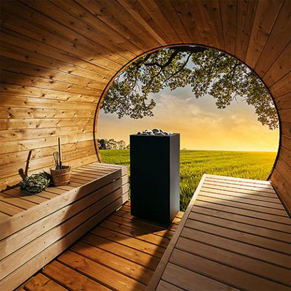 HUUM CORE Series Sauna Heater – Black Exterior, Up to 10.5kW