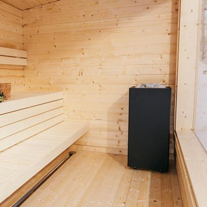 HUUM CORE Series Sauna Heater – Black Exterior, Up to 10.5kW