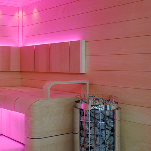 Harvia Cilindro PC60E WIFI Sauna Heater – 6kW Half Series for Home Saunas