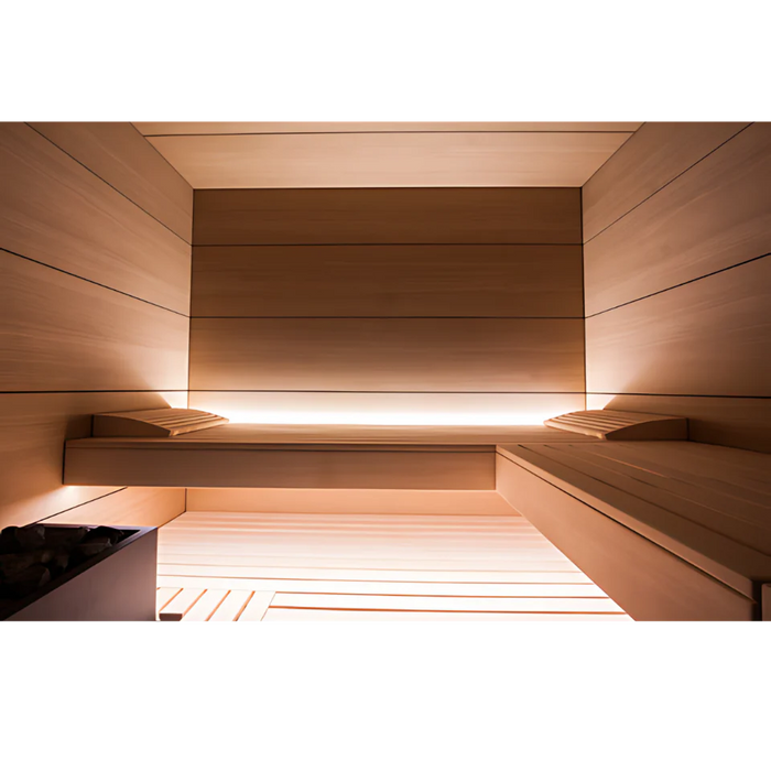 Harvia Fuji Onyx Trim & Oak Hardwood, 2–5 Person - Indoor Traditional Sauna