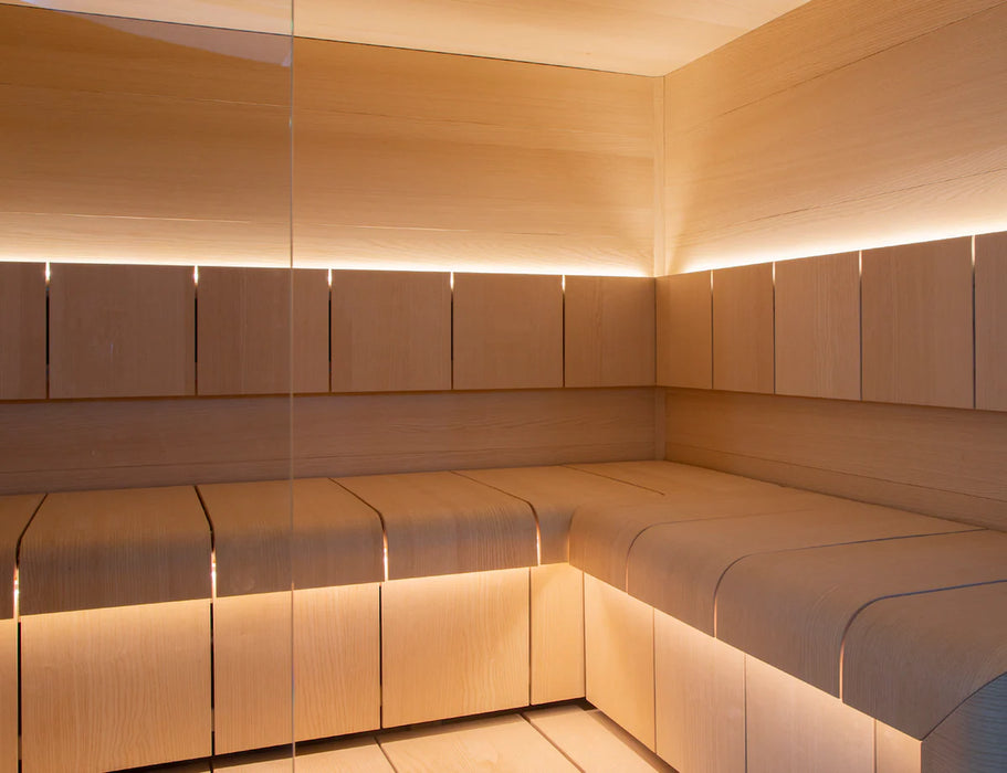 Harvia Ventura Black Stained Spruce, 2–6 Person - Indoor Traditional Sauna