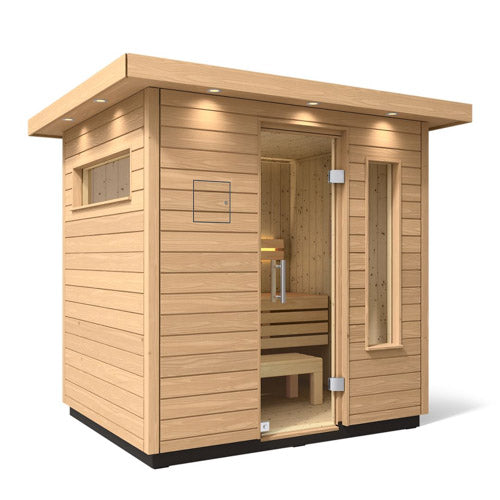 Kohler C2 Traditional OUTDOOR Sauna Kit – Douglas Fir, 6‑Person Capacity