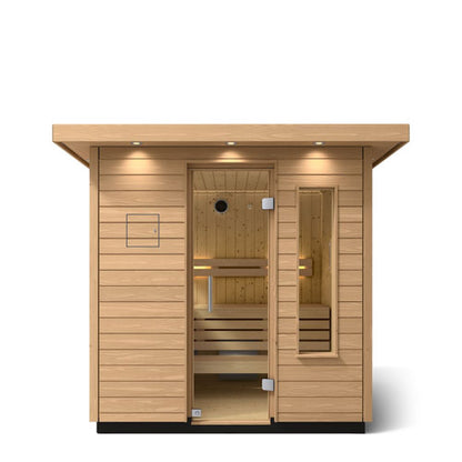 Kohler C2 Traditional OUTDOOR Sauna Kit – Douglas Fir, 6‑Person Capacity