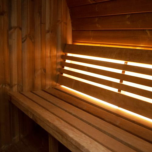 PRE-ORDER MAY 2026:  SaunaLife Model E8 Traditional Outdoor Barrel Sauna | ERGO Series | 6-Person