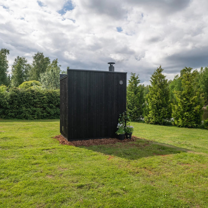 Thermasol Nordic Misty Dark Nordic Spruce, 2–6 Person - Outdoor Traditional Sauna