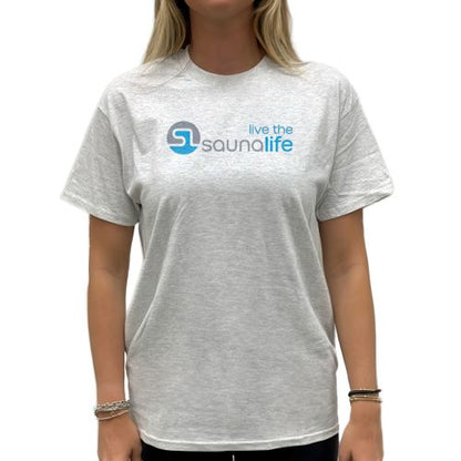 Live the Sauna Life T-Shirt – Ash Grey
