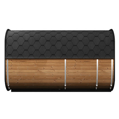 SaunaLife Model CL12GCPCP – Cube-Series Outdoor Traditional Home Sauna Suite Kit, Up to 8 Persons