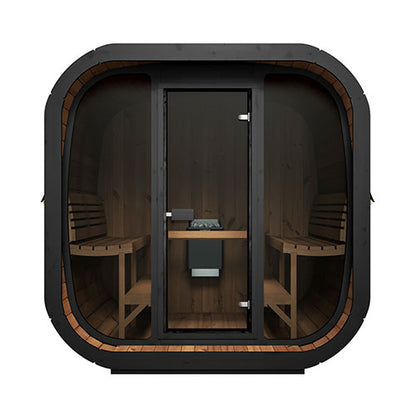 PRE-ORDER JULY 2026:  SaunaLife Model CL7G – Cube-Series Traditional Outdoor Home Sauna Kit, Up to 6 Persons