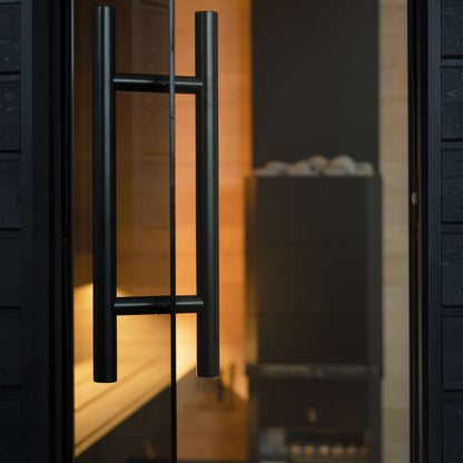 SaunaLife Model G6 Garden-Series Outdoor Traditional Home Sauna | Fully Assembled | 5 Persons