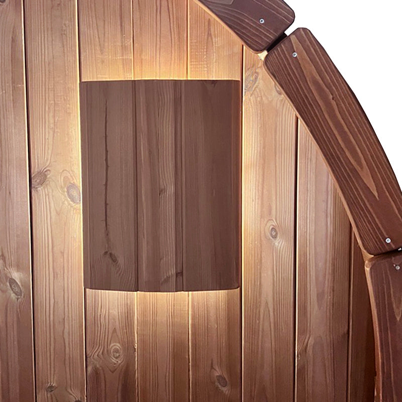SaunaLife E6 Sconce+ Indoor-Outdoor Sauna Light Set – Thermo-Aspen, LED, Wi-Fi & Remote Control
