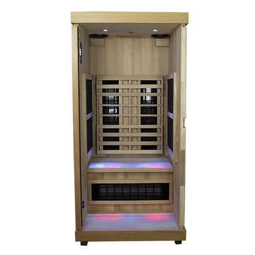 PRE-ORDER AUGUST 2026:  Finnmark FD-1 Full Spectrum Indoor Infrared Sauna – 1-Person