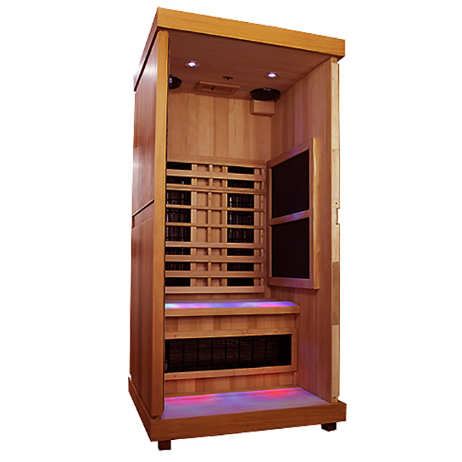 PRE-ORDER AUGUST 2026:  Finnmark FD-1 Full Spectrum Indoor Infrared Sauna – 1-Person