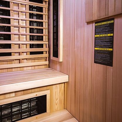 PRE-ORDER AUGUST 2026:  Finnmark FD-4 Trinity Hybrid Infra-Steam Indoor Sauna – 2 Person Home Sauna with Infrared, Steam & Red Light Therapy