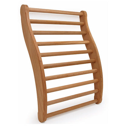 Finnmark FD-BK1 Ergonomic Cedar Backrest – Canadian Red Cedar S-Shape Sauna Support