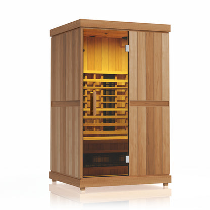 PRE-ORDER AUGUST 2026:  Finnmark FD-2 Full Spectrum Indoor Infrared Sauna – 2 Person