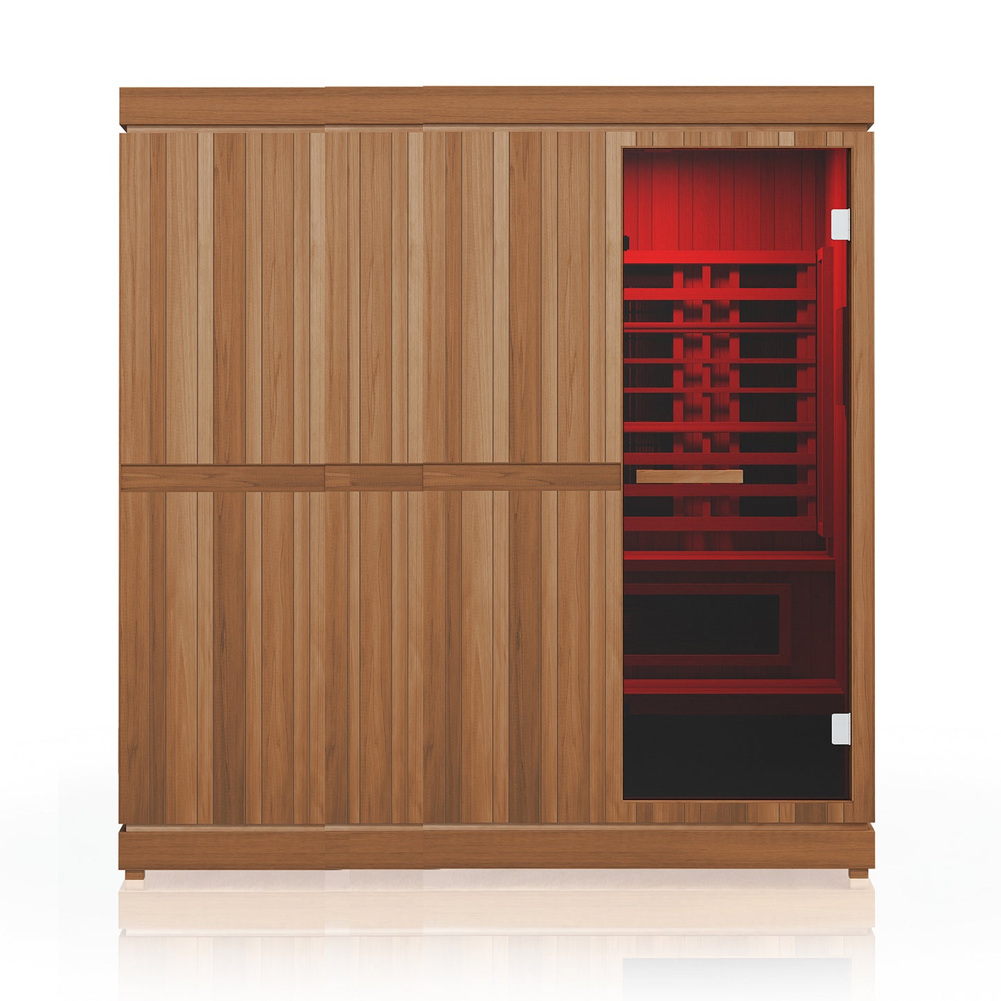 PRE-ORDER AUGUST 2026:  Finnmark FD-5 Trinity XL Hybrid Infra-Steam Indoor Sauna – 4 Person Home Sauna with Infrared, Steam & Red Light Therapy