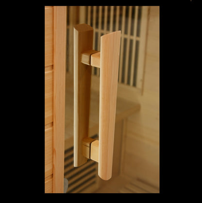Hemlock Wooded Handle.
