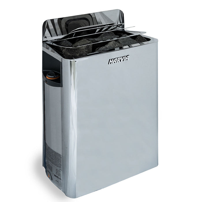 Harvia The Wall SWS60 – The Wall Series 6kW Electric Sauna Heater | Stainless Steel