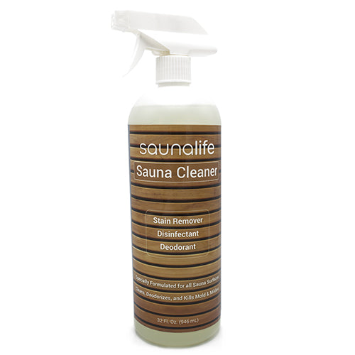 SaunaLife Sauna Cleaner Sauna Wood Cleaner, Disinfectant, and Deodorizer