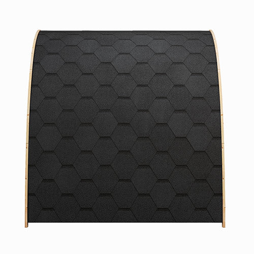 SaunaLife Model G3 Garden-Series Traditional Outdoor Home Sauna Kit | 6 Person