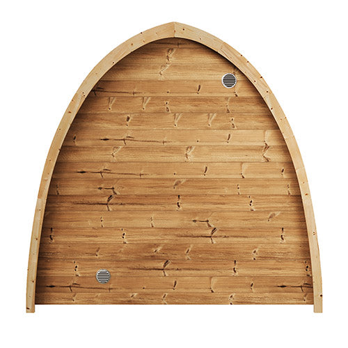 SaunaLife Model G3 Garden-Series Traditional Outdoor Home Sauna Kit | 6 Person