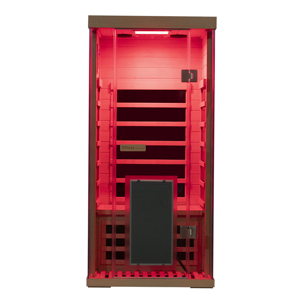 Wizzisauna S01 1 person infrared sauna, hemlock, SH01, view 3